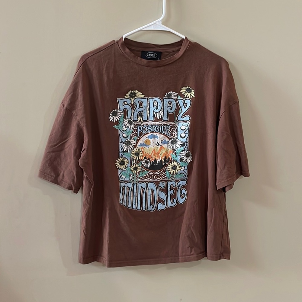Brown t-shirt